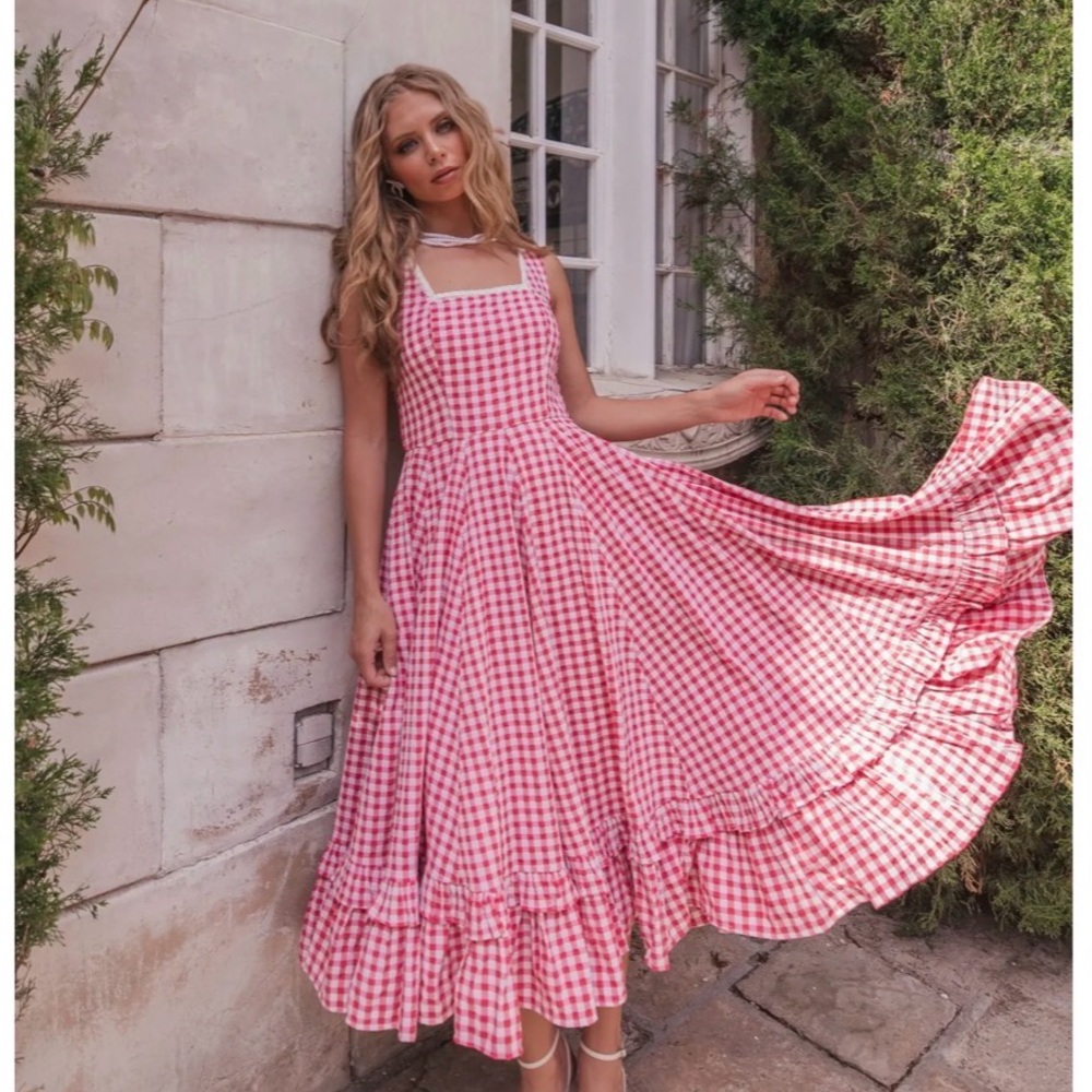 JessaKae Red Gingham Dress